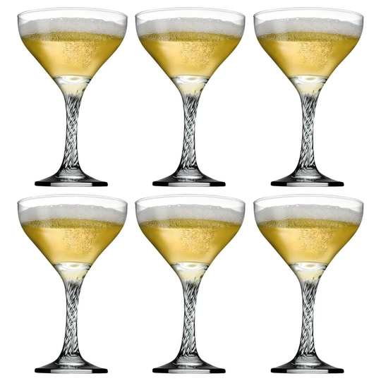 Twist Champagne 280ml Glass Coupe