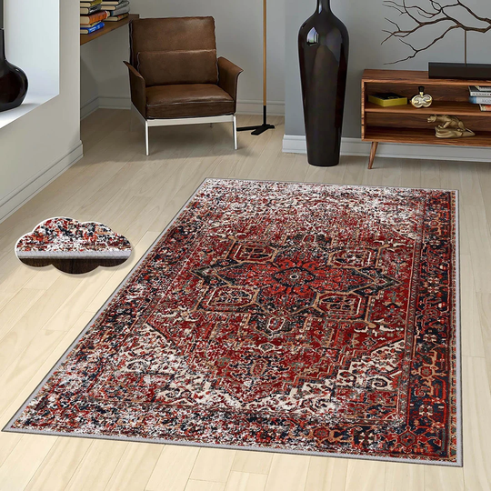 Talant Flatweave Red Rug