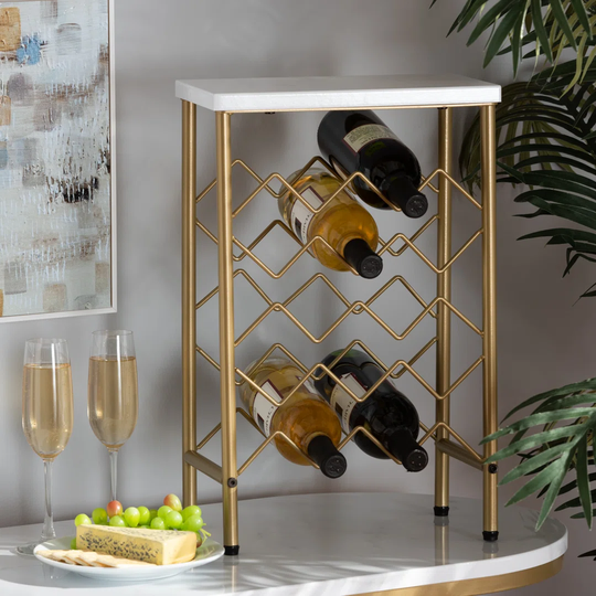 Maloney 12 Bottle Wine Bottle Rack