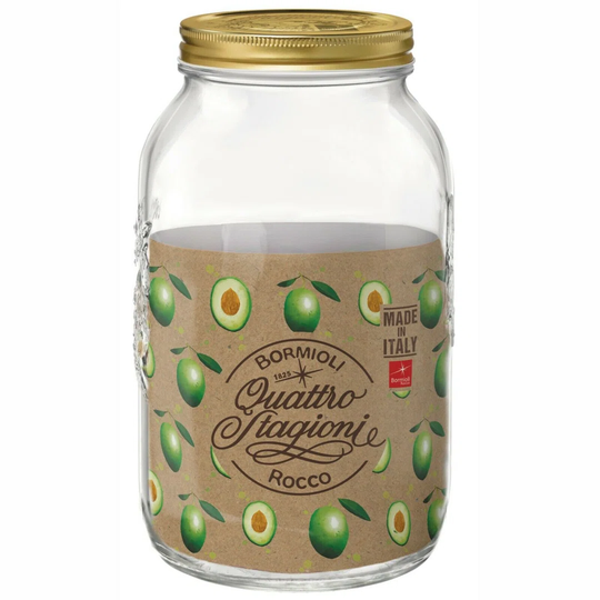 Quattro 3000ml Preserving Jars