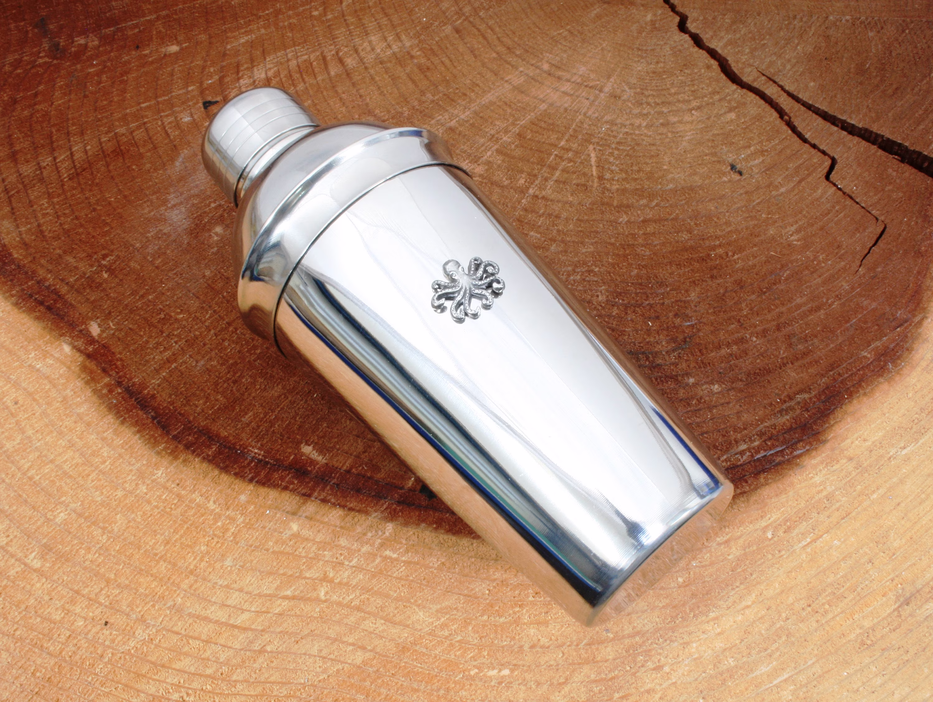 Octopus S Cocktail Shaker Mixer With Built in Strainer Free Engraving 249