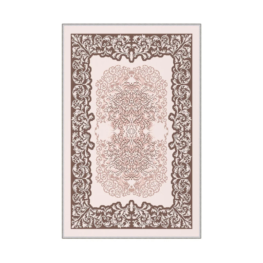 Amesbury Power Loom Pink/Grey Rug