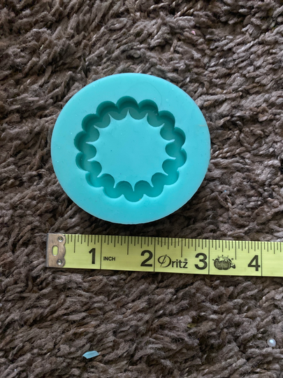 Sea Urchin Slice Silicone Resin Shaker Mold