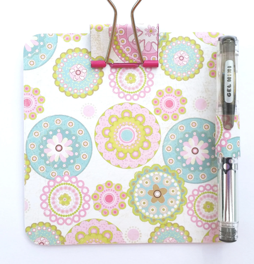Notepad Set, Sticky Nots Holder, Desk Accessories, Kaleidoscope
