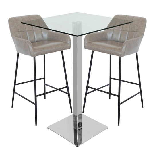 Polito 2 - Person Bar Height Dining Set