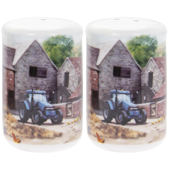 Farmyard Country Life Salt Pepper Shaker Home Kitchen Seasoning Condiment Set