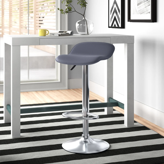 Estey Swivel Height Adjustable Bar Stool