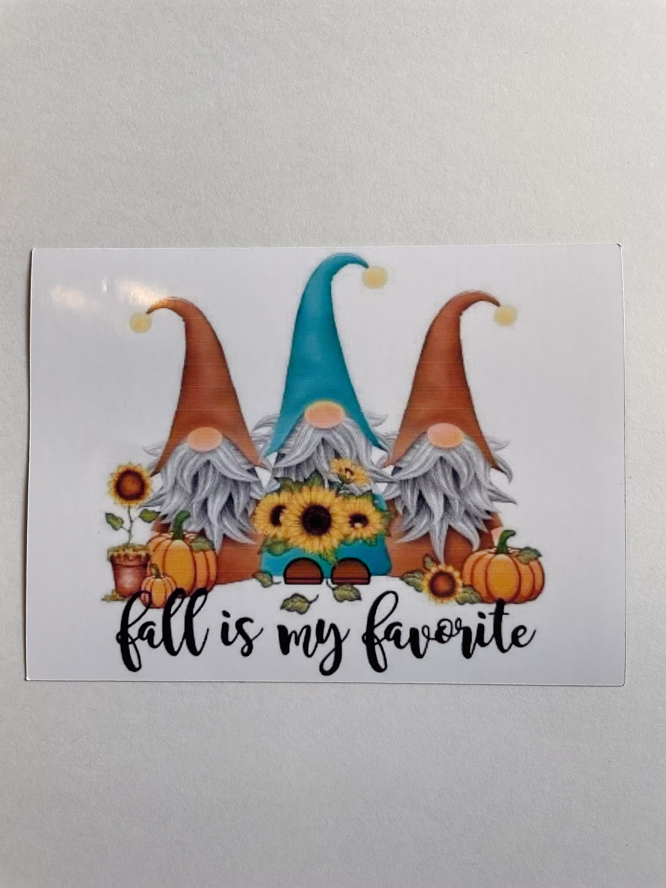 Fall Is My Favorite Gnome Magnet