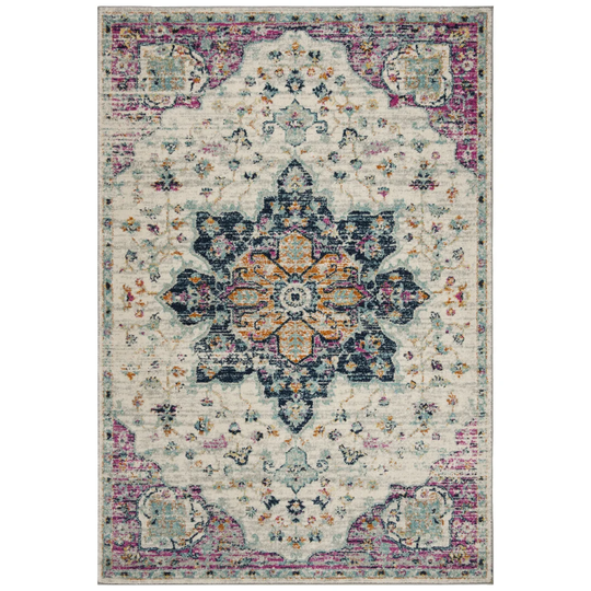 Sylacauga Hooked Ivory/Green/Maroon Rug