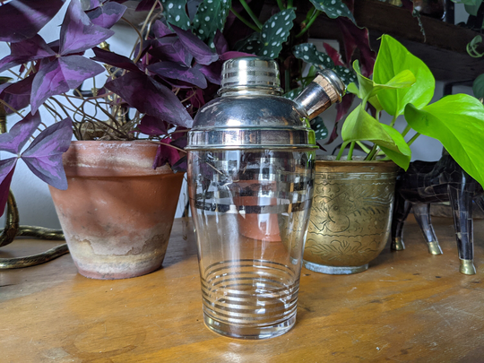 Silver Plated Art Deco Cocktail Shaker