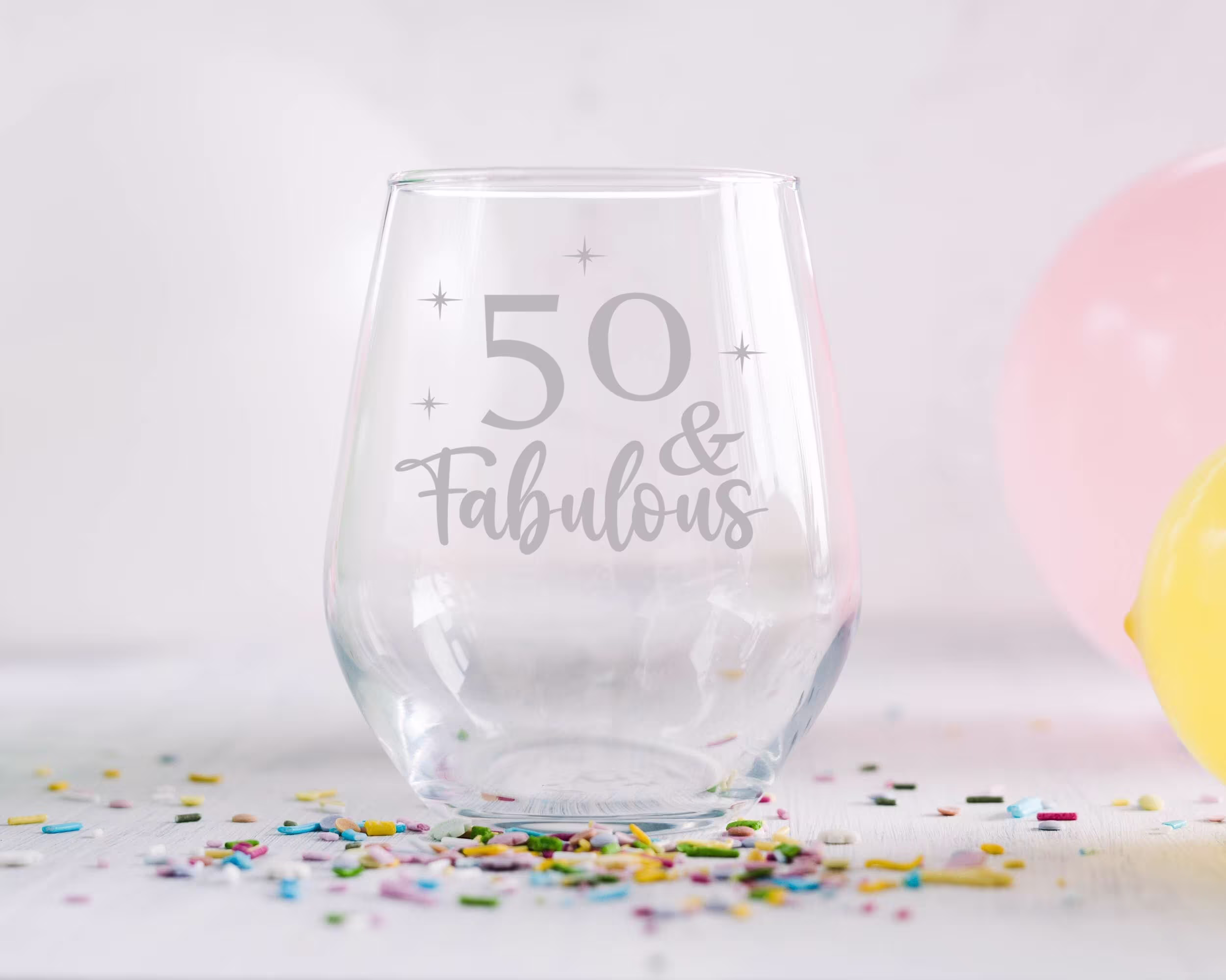 50Th Birthday Personalized Gift, Gift For Her, Party