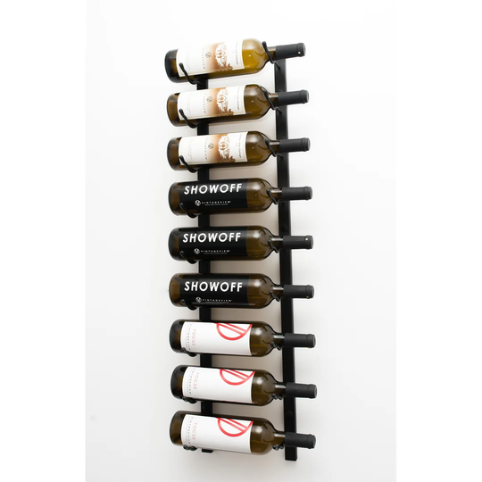 W Series Wall Mounted 9 Bottle Wine Rack