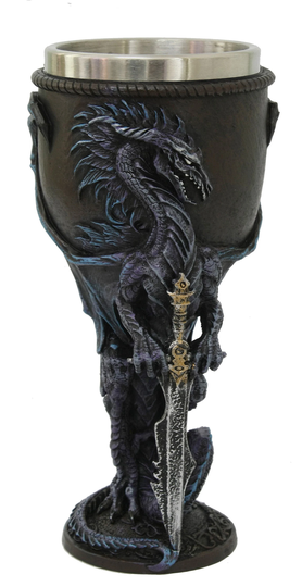 Dragon with Blade Goblet