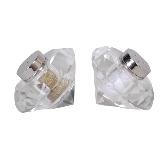 Crystal Salt and Pepper Set