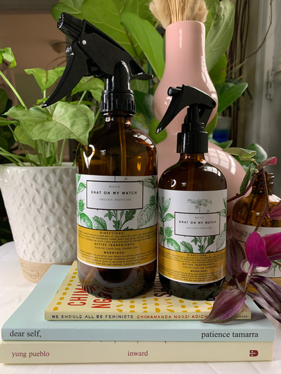 Mica's Gnat On My Watch Organic Pesticide | 8Oz-16Oz
