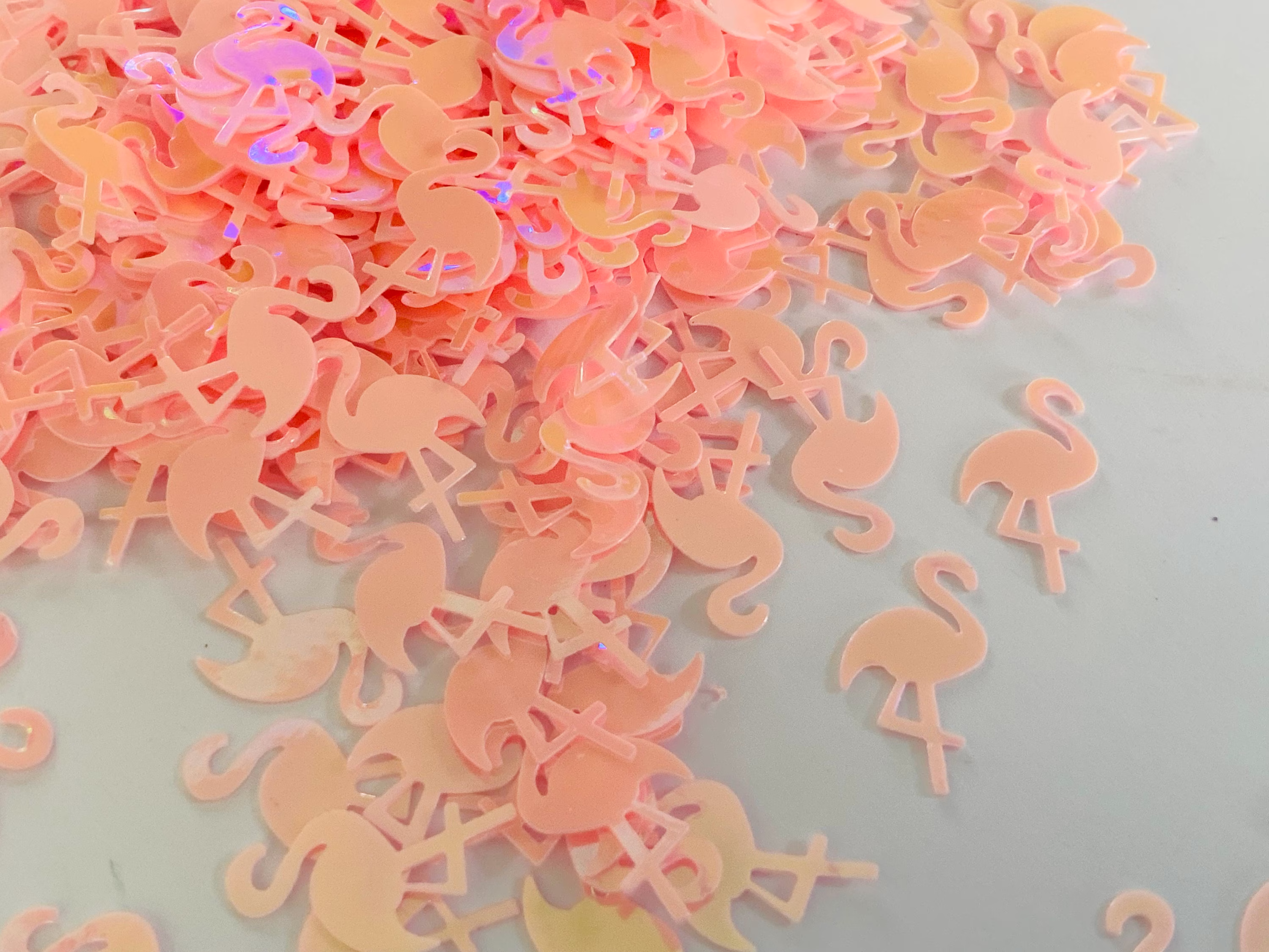 10G Pink Flamingo Sequin Shaker , Flamingo Glitter S Craft Sequins Suppliesstudio