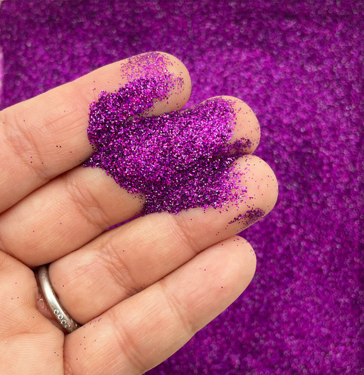 Magenta Purple Micro Glitter Pixie Dust Solvent Resistant Glitter, Pick Your Amount, Shaker Mix, Kawaii F640
