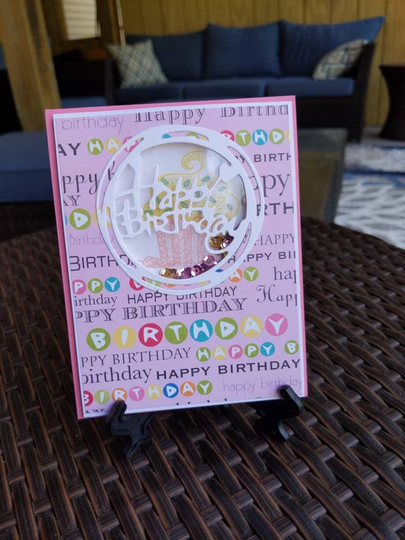 Shaker Birthday Cards, Handmade Cards For Kids, Teens, Boys, Girls, Students