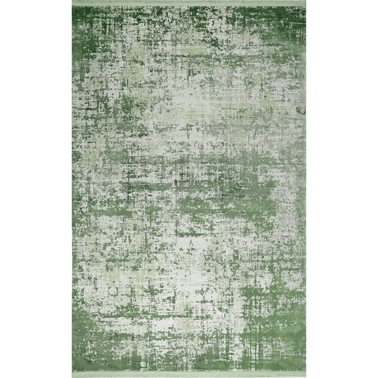 Gisla Machine Woven Green Rug