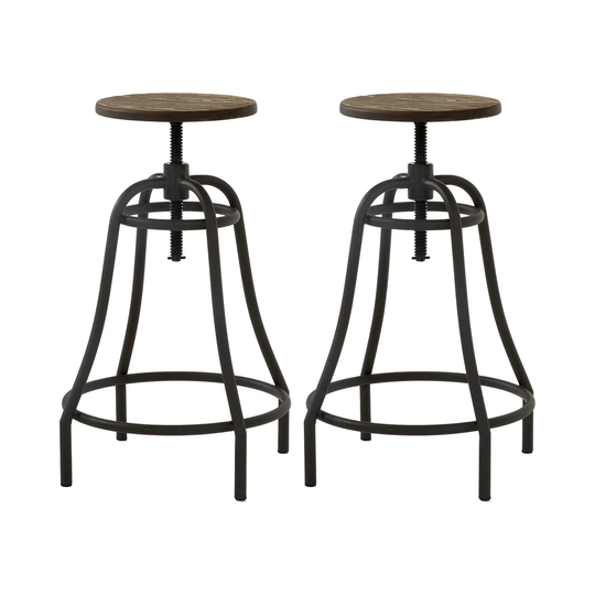 Camile Height Adjustable Bar Stool