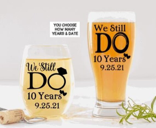 Anniversary Gifts, Gift For Husband, Wife, Parents, 10Th Anniversary, 30Th