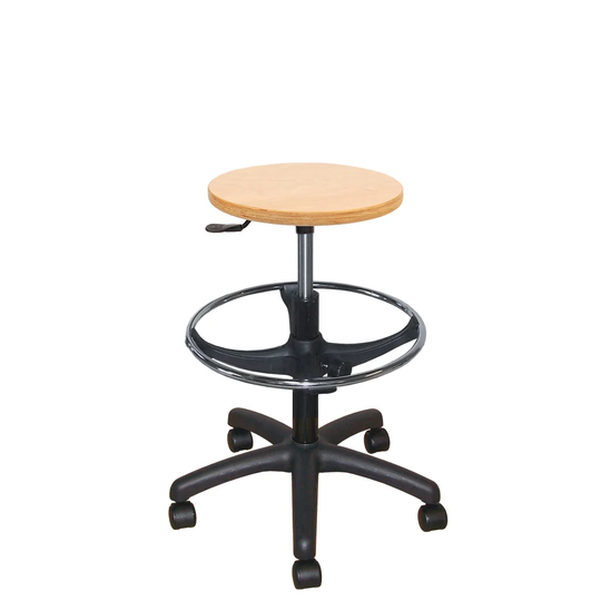 Meekins Ergonomic Stool Wood