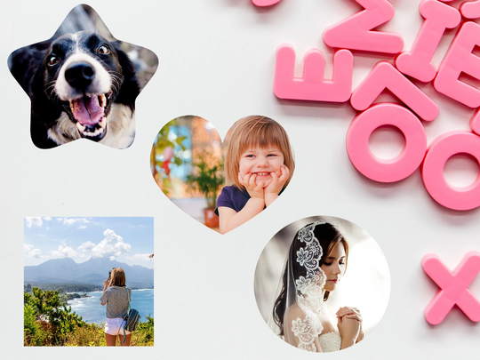 Custom Shape Photo Magnet