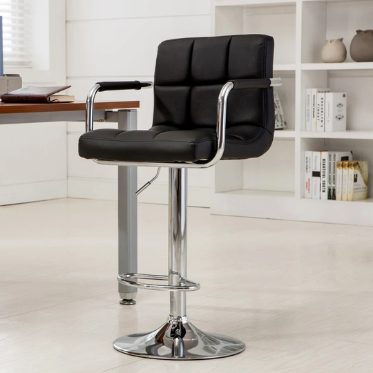 Oxfield Height Adjustable Swivel Bar Stool