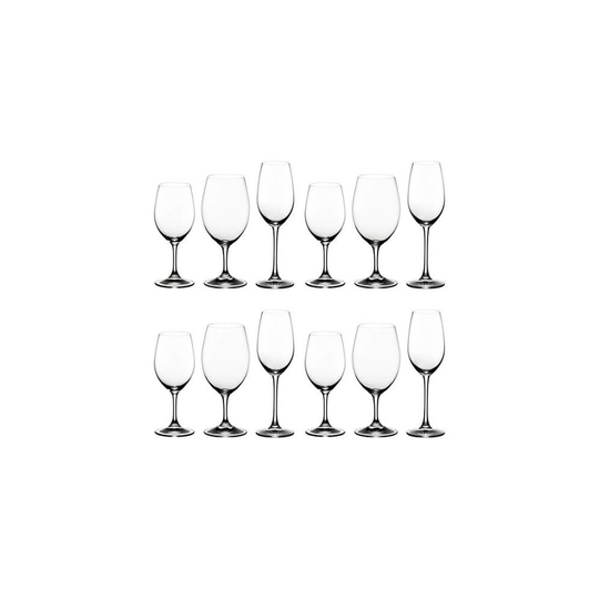 Set of 12 Riedel Ouverture Magnum Wine Glasses
