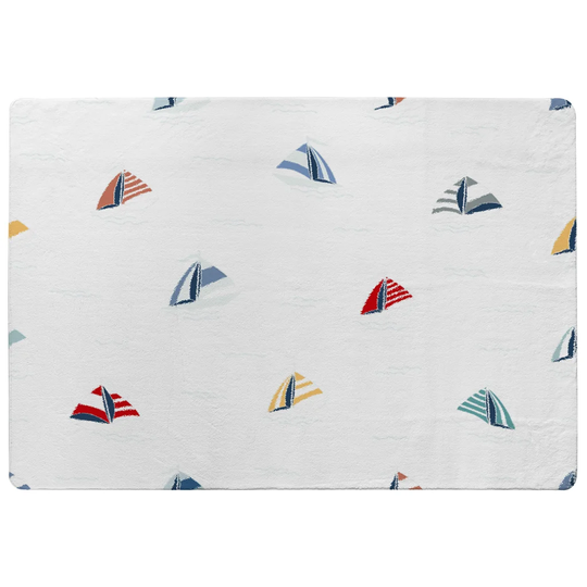 Nicastro Shaggy White Area Rug