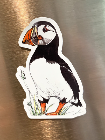 Atlantic Puffin Magnet