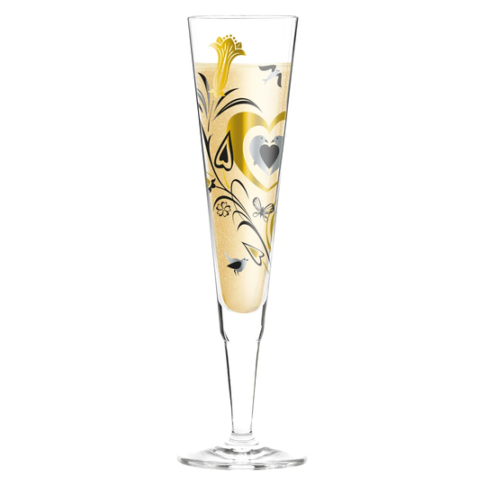 P. Argent 200ml Glass Flute