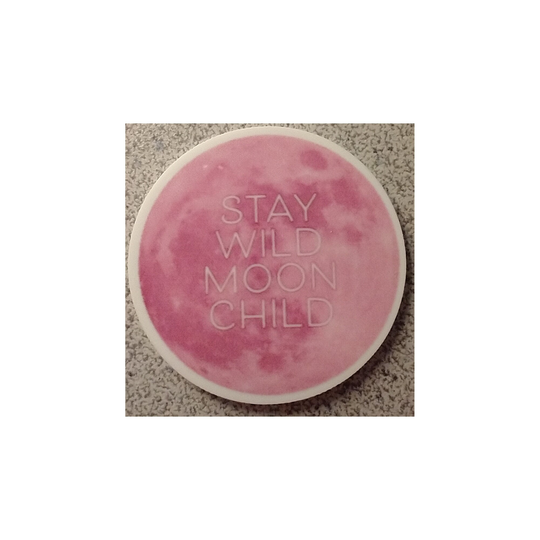 stay Wild Moon Child Pink Needleminder