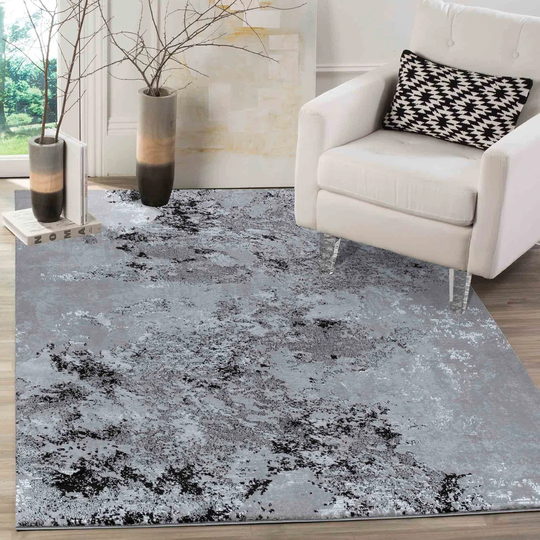 Mccaughey Serenity Black Rug
