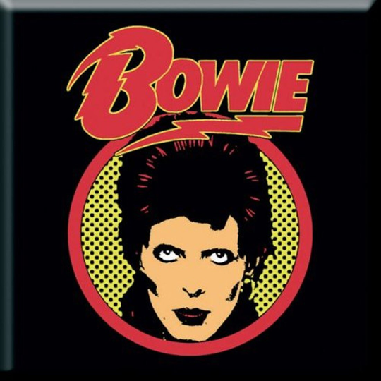 David Bowie - Flash Logo Fridge Magnet