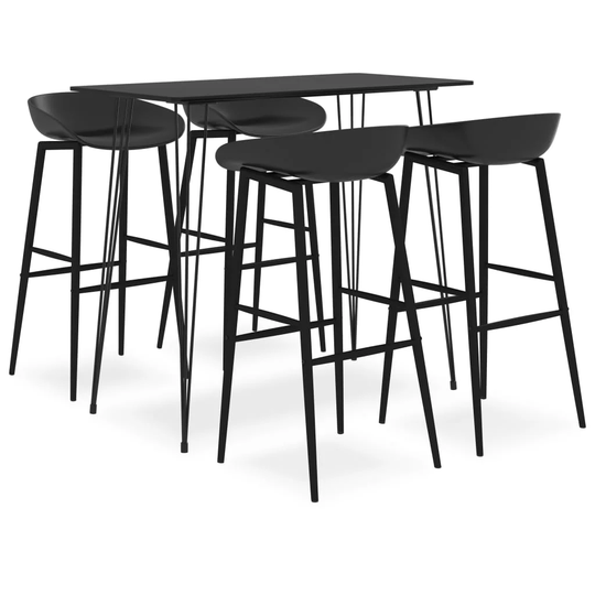 Barger 4 - Person Bar Height Dining Set