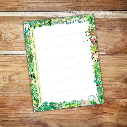 Magnet Planner - Plant Lover Meal | 20.5cm X 26cm