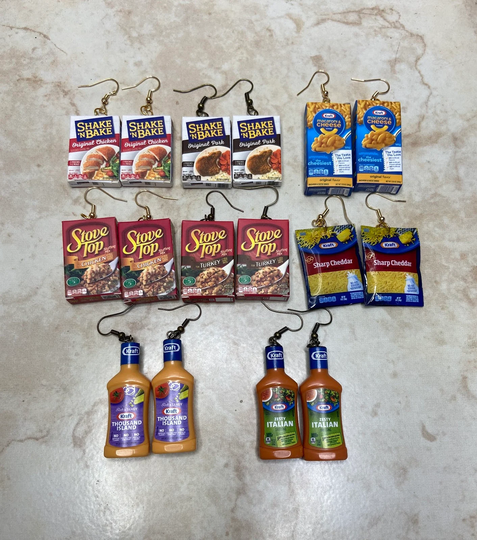 Mini Brand Earrings