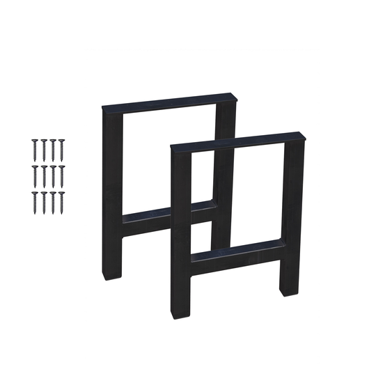 Custom Metal H Table Legs , Industrial Legs, Modern Console Table, Diy, Bench , Custom List Welcome Free Shipping
