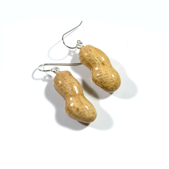 Real Peanut Earrings