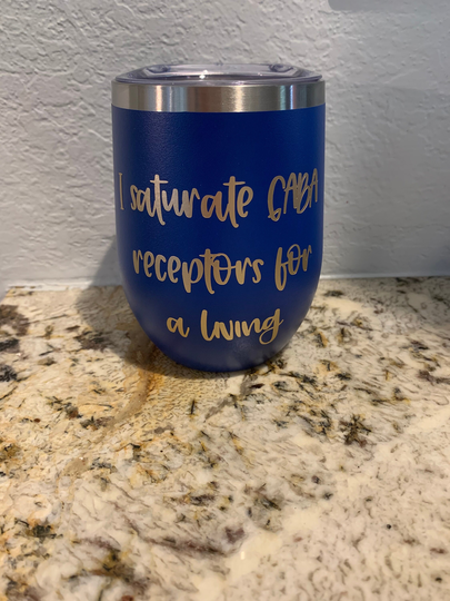 Wine Tumbler - Gaba Receptors