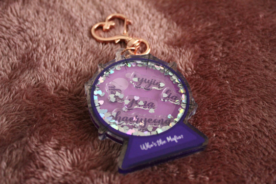 Itzy Mafia in The Morning Kpop Shaker Keychain Charm