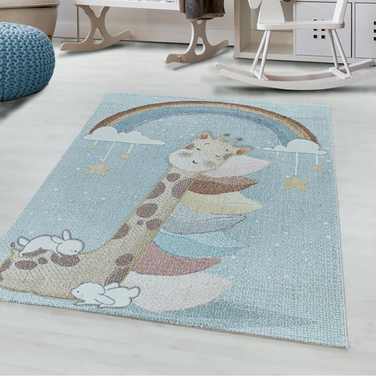 Jarrow Flatweave Blue Rug