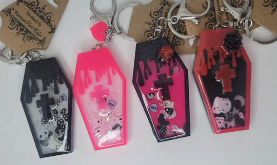 Coffin Shaker Keychain