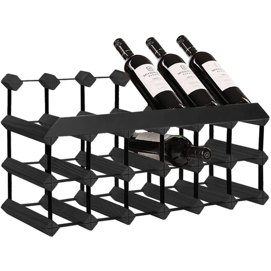 Medeiros 18 Bottle Tabletop Wine Rack