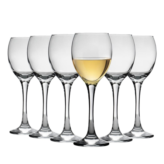 245ml Venue White Wine Glasses - Pack of 6 - By LAV