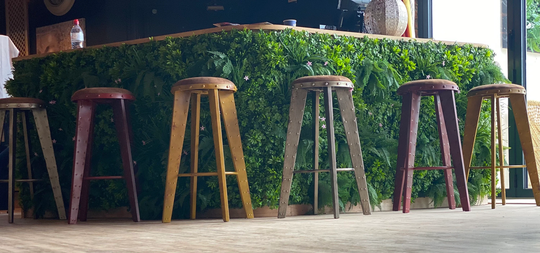 Industrial Steampunk Iron 77cm Aviation Inspired Bar Stool With Pu Leather Seat X 36cm