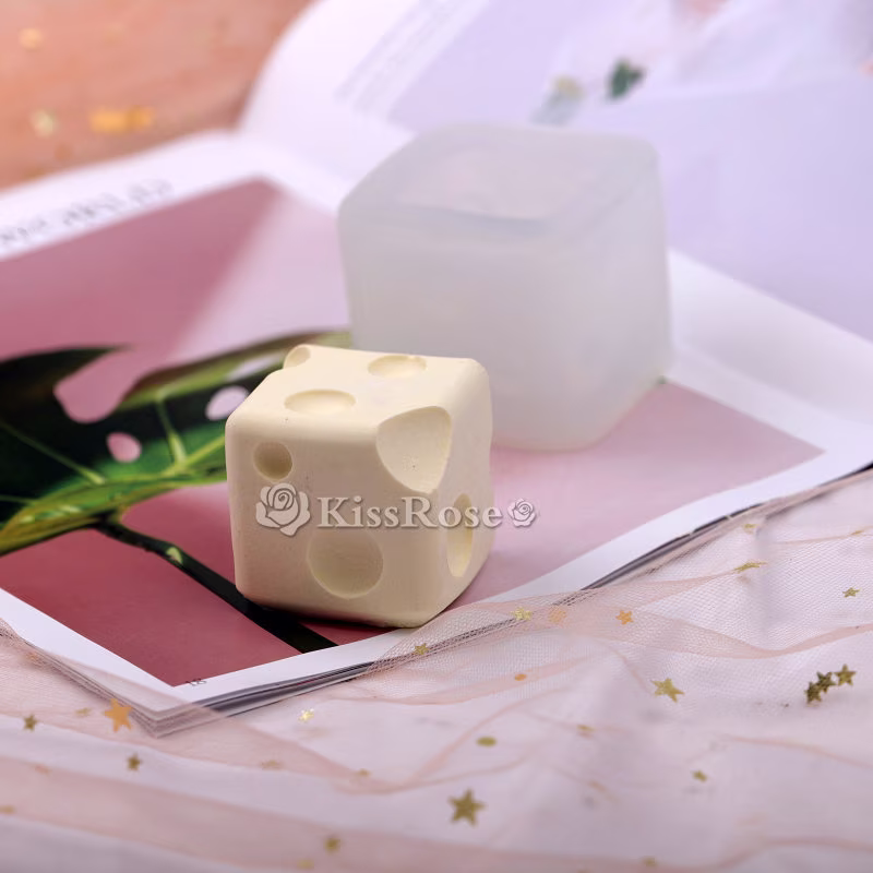 3D Cheese Candle Mold-Silicone Mold-Cube Resin Mold-Scented Mold-Mousse Cake Mold