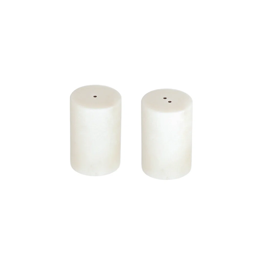 Claria Marble Salt and Pepper Shaker Set