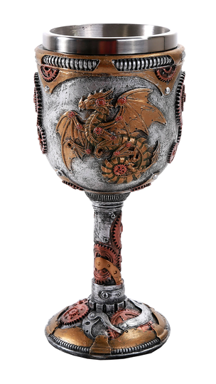 steampunk Dragon Goblet